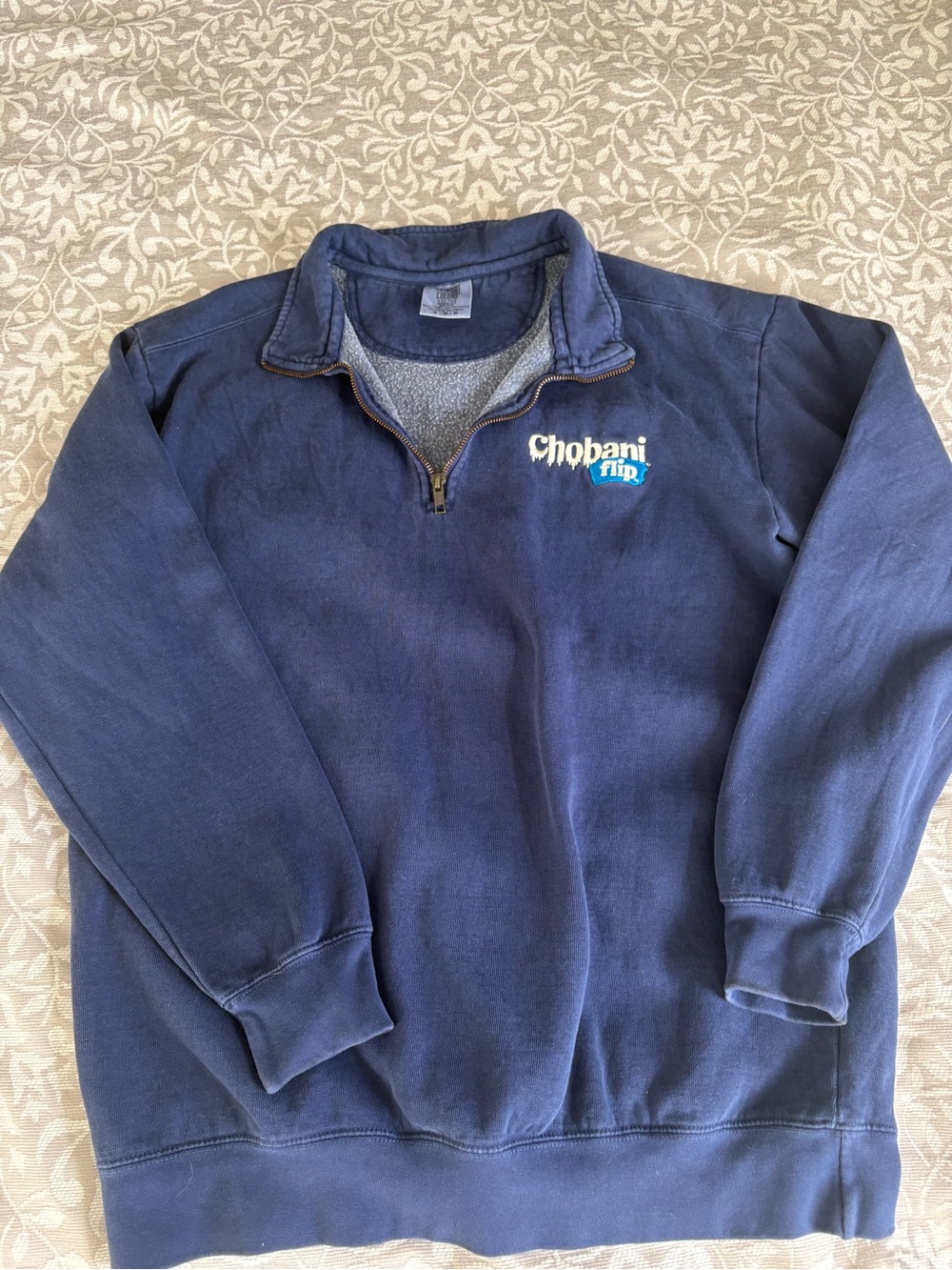chobani ‘spooky good’ zip up 🥥 🎃